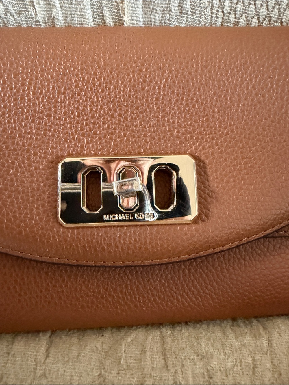 Michael Kors brown purse - Picture 3 of 6